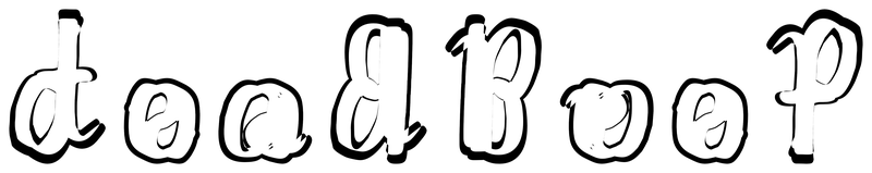 Ambigram for deadbeef in Martina 